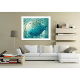 Paint by Numbers for Adults Animals Blue Fish